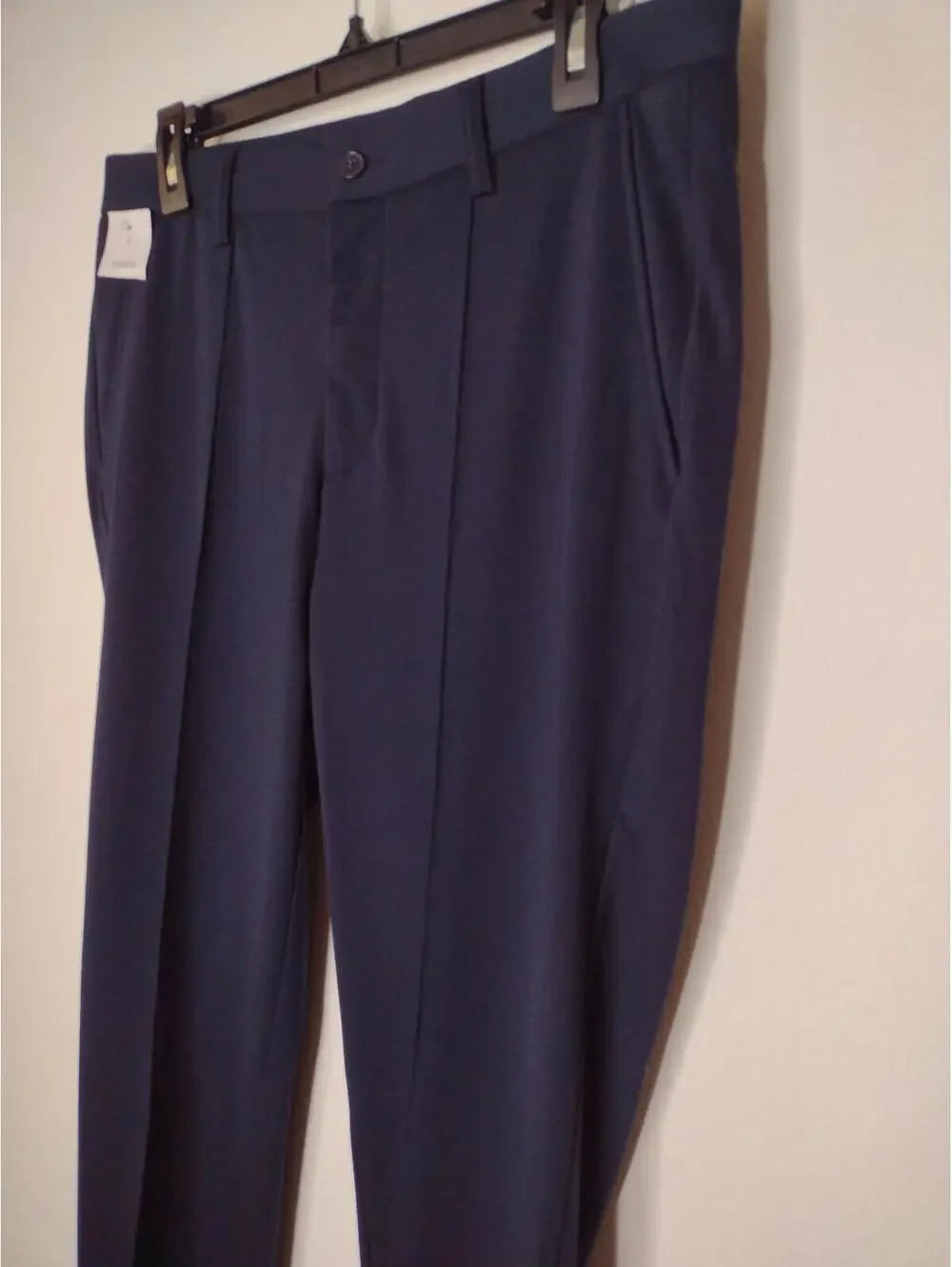 NWT Daniel Hechter Men's Navy/w/ Waist Drawstring Pants Size Small